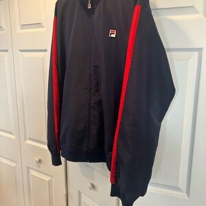 Fila Men’s Navy Nylon Sweatsuit